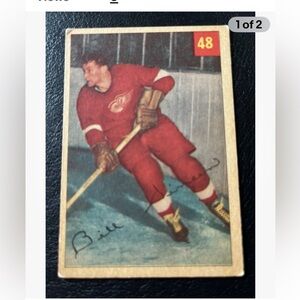 Parkhurst vintage card #48 Bill Deneen